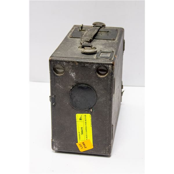 ANTIQUE BOX CAMERA FOR REPAIR