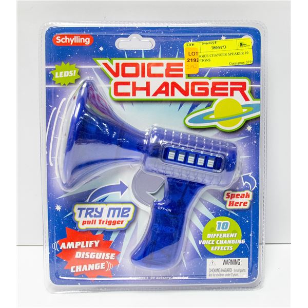 NEW VOICE CHANGER SPEAKER 10 SELECTIONS