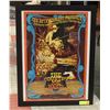 Image 1 : COUNTRY JOE CONCERT POSTER SIGNED BOB MASSE