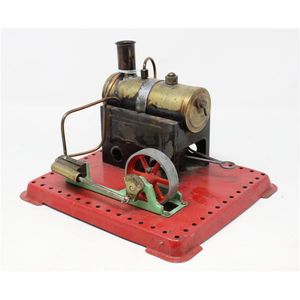 ANTIQUE STEAM ENGINE SET WITH BURNER