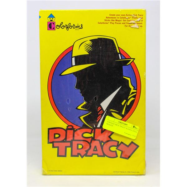 VINTAGE DICK TRACY PUZZLE STILL SEALED