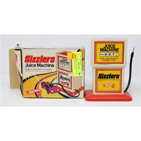 VINTAGE HOT WHEELS SIZZLER JUICE MACHINE IN BOX