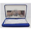Image 1 : .999 PURE SILVER LEAF US $2 BILL WITH COA IN CASE