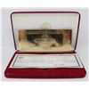 Image 2 : 22K GOLD PLATED US $2 BILL WITH COA IN CASE