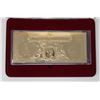 Image 2 : 22K GOLD PLATED US $2 BILL WITH COA IN CASE