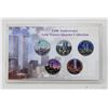 Image 2 : TWIN TOWERS US QUARTER COLLECTION W COA