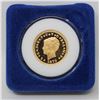 Image 1 : 24K GOLD PLATE 1879 US COIN REPLICA W COA