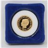 Image 1 : 24K GOLD PLATE 1879 US COIN REPLICA W COA