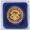 Image 1 : 24K GOLD PLATE 1879 US COIN REPLICA