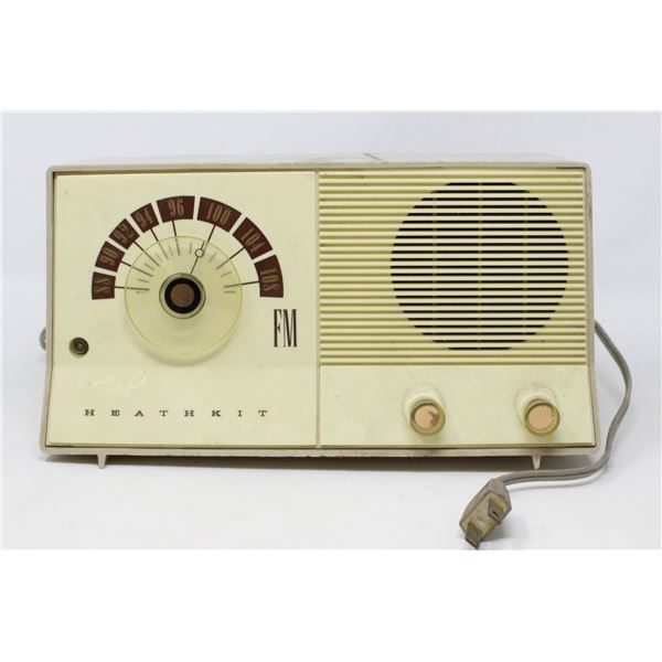 1960S HEATH KIT TAPLE TOP RADIO