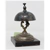 Image 1 : ANTIQUE PLATED HOTEL FRONT DESK BELL