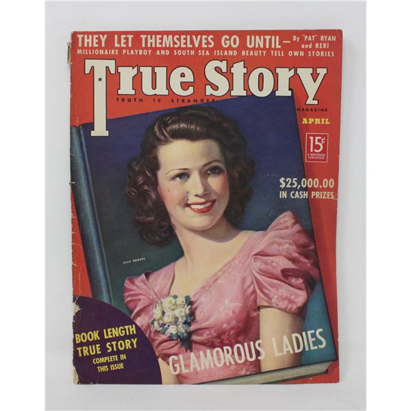 1930S TRUE STORY MAGAZINE PAINTED COVER ART