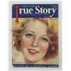 Image 1 : 1930S TRUE STORY MAGAZINE PAINTED COVER ART