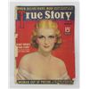 Image 1 : 1930S TRUE STORY MAGAZINE PAINTED COVER ART