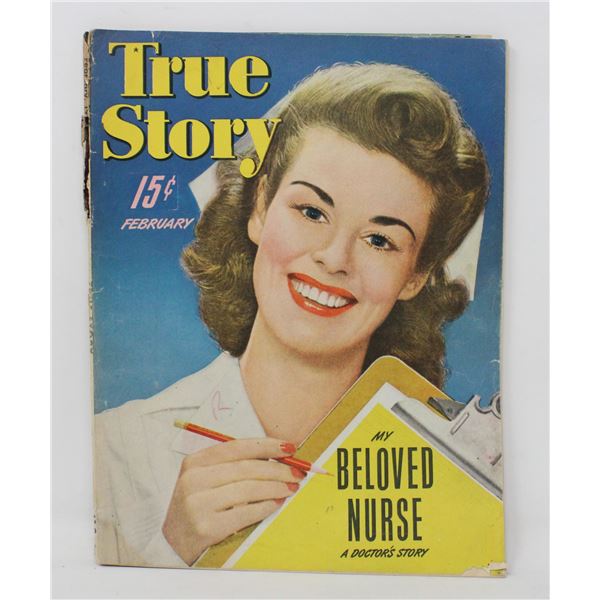 1949S TRUE STORY MAGAZINE PAINTED COVER ART