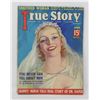 Image 1 : 1930S TRUE STORY MAGAZINE PAINTED COVER ART