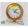 Image 1 : 1950S COPPER TRIM HARMONY KITCHEN CLOCK