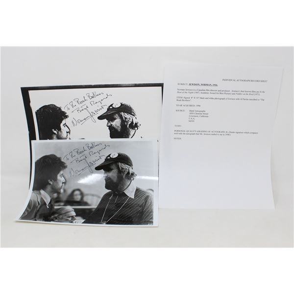 DIRECTOR NORMAN JEWISON AUTOGRAPHED 8X10 PICTURE