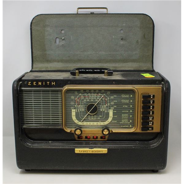 ZENITH TRANS OCEANIC SHIPS RADIO WORKS