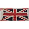 Image 1 : 1920S  ENGLISH UNION FLAG LINEN FROM BOY SCOUTS