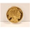 Image 2 : 2008 24K PURE GOLD CLAD $50 USD COIN COPY W COA