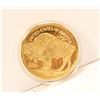 Image 1 : 2008 24K PURE GOLD CLAD $50 USD COIN COPY W COA