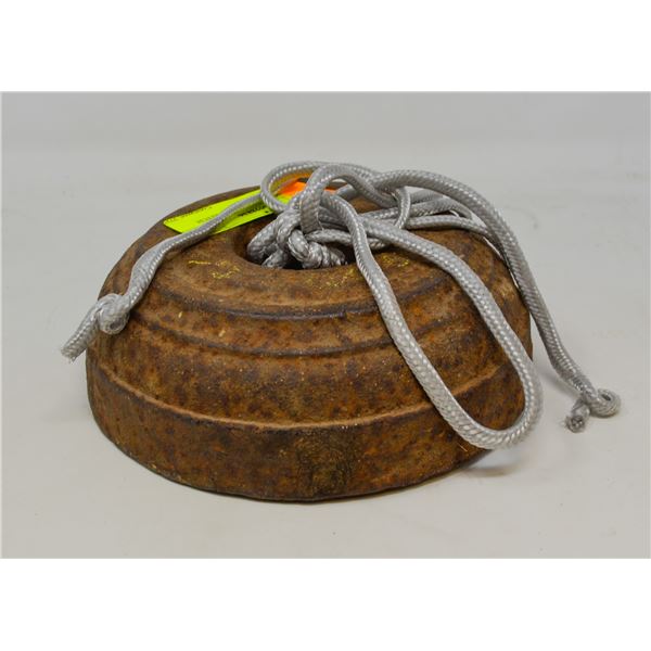 CAST METAL HORSE TIE HITCH WEIGHT