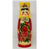 Image 1 : HAND MADE RUSSIAN WOODEN DOLL FEMALE