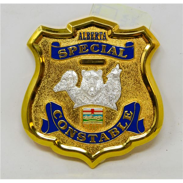 ALBERTA SPECIAL CONSTABLE POLICE BADGE AUTHENTIC