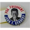Image 1 : VINTAGE JOHN F KENNEDY CAMPAIGN BUTTON PIN