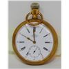 Image 1 : LARGE GOLD FILL BUREN POCKET  WATCH