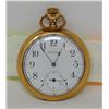 Image 1 : 15J WALTHAM ARABIC DIAL POCKET WATCH GOLD FILL
