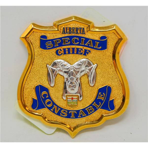 EDMONTON POLICE CHIEF CONSTABLE BADGE