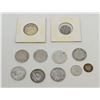 Image 1 : LOT OF ASSORTED SILVER VINTAGE COINS