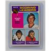 Image 1 : 1974 BOBBY ORR HOCKEY CARD HOF