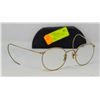 Image 1 : JOHN LENNON STYLE ANTIQUE GOLD GLASSES