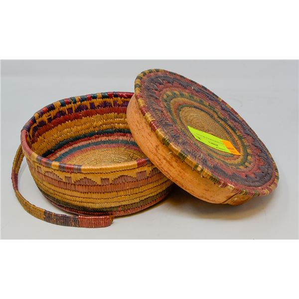 ANTIQUE INDIGENOUS WOVAN BASKET