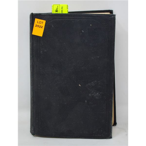 ANTIQUE COMMON SENSE MEDICAL ADVISER BOOK