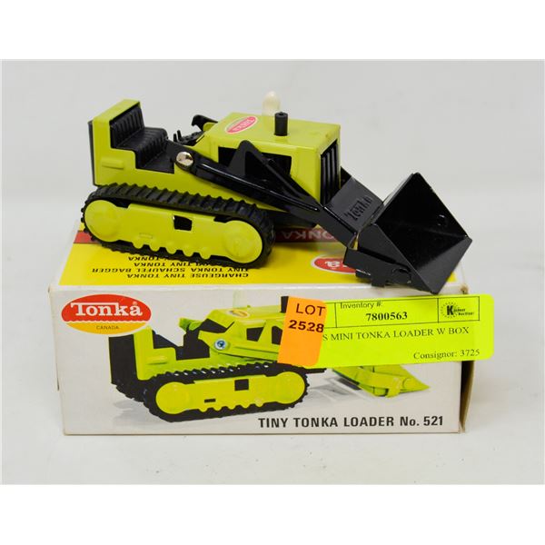 1970S MINI TONKA LOADER W BOX