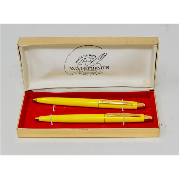 VINTAGE WATERMAN PEN SET IN BOX