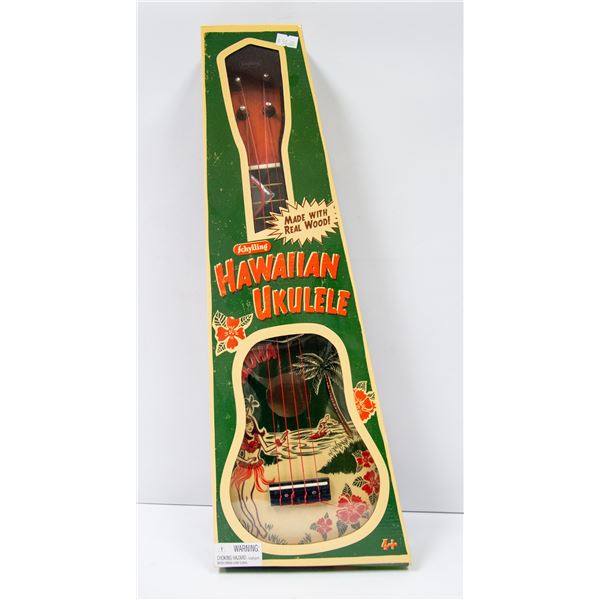 HAWAIIAN UKELELE IN BOX WOODEN
