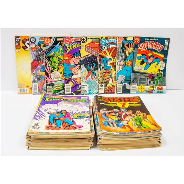 BOX OF ASSORTED VINTAGE COMICS