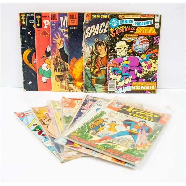 LOT OF 10C TO 15C COMIC BOOKS