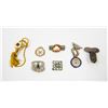 Image 1 : LOT OF ASSORTED KEEPSAKES AND PINS