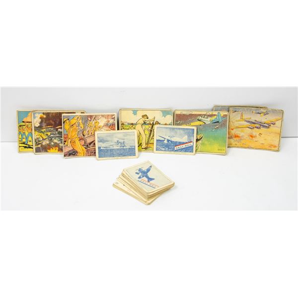 WW2 ERA MILITARY CARDS ASSORTED
