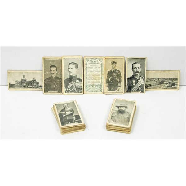 1900 BOER WAR TOBACCO CARDS LARGE LOT