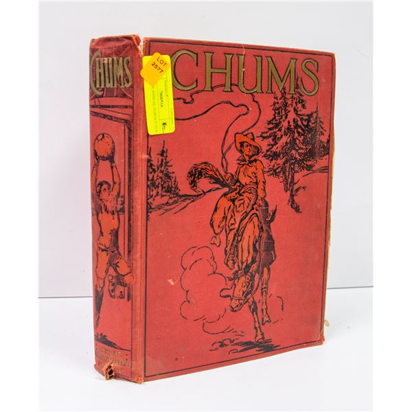 1937 CHUMS ANNUAL HARDCOVER BOOK