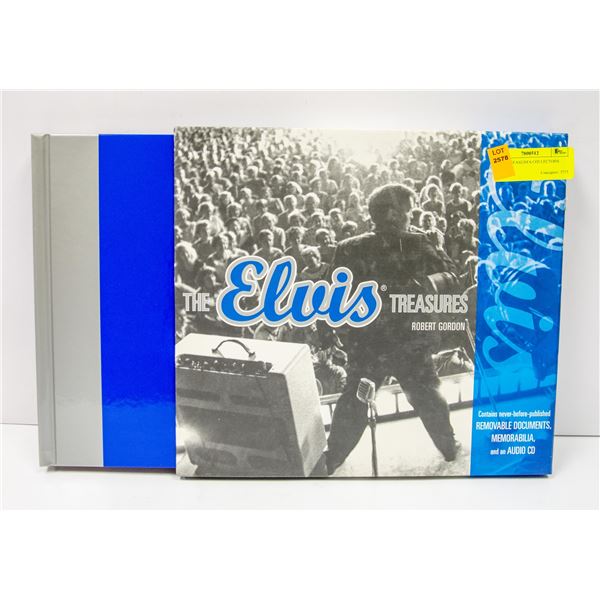 ELVIS TREASURES COLLECTORS BOOK