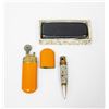 Image 1 : LOT WITH BULLET PENCIL LIGHTER AND KNIFE