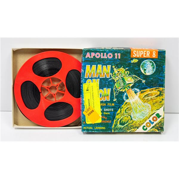 SUPER 8MM MOON LANDING NASA FILM